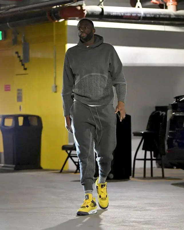 Draymond Green outfit in Twenty Montreal and Jordan, 2022