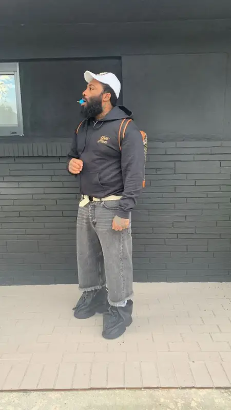 ASAP Bari outfit in Balenciaga, Goyard, and Chanel, 2022