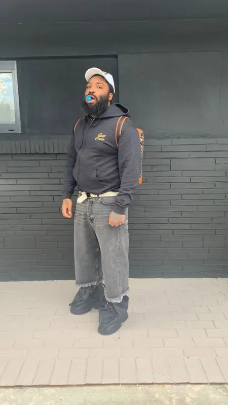 ASAP Bari outfit in Balenciaga, Goyard, and Chanel, 2022