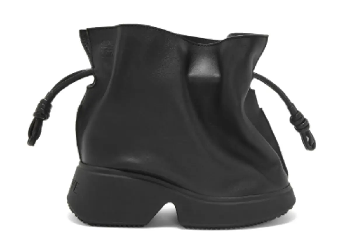 Loewe Calfskin Flamenco Wedge Boots | WHAT'S ON THE STAR?