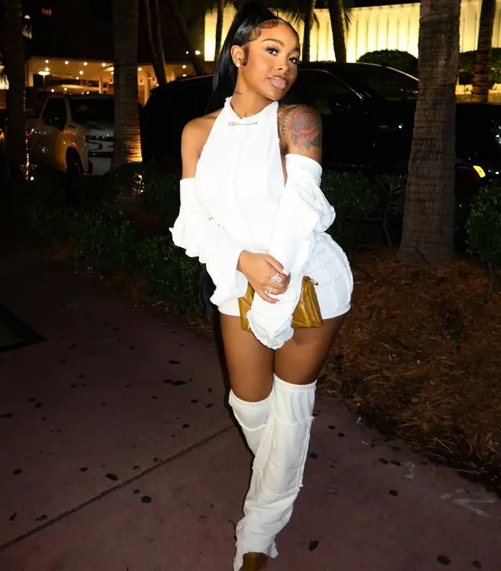 Jayda Wayda outfit in Sami Miro, 2022