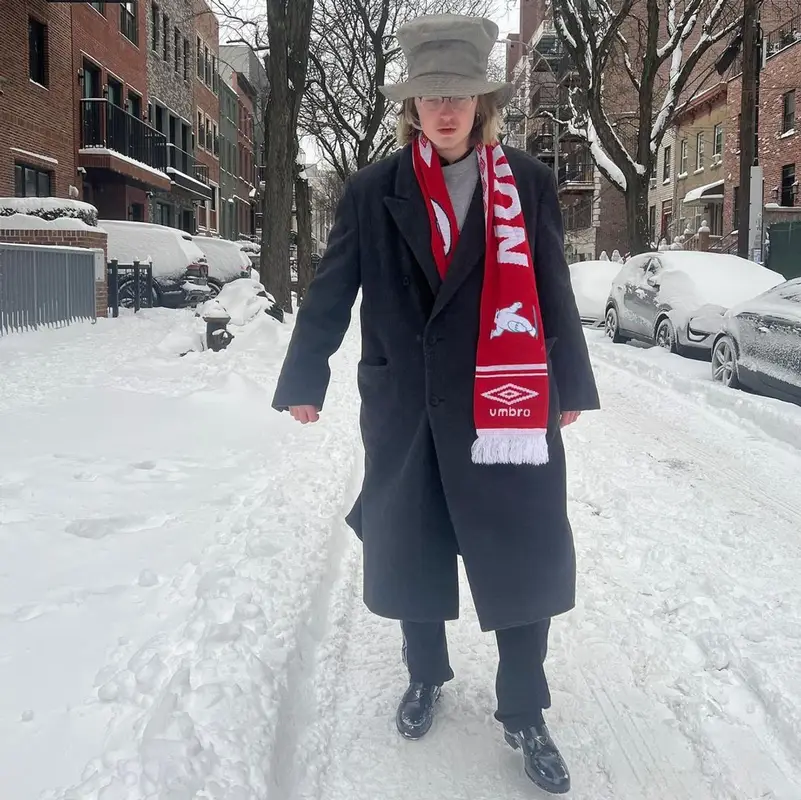 Weiland outfit in Umbro and Prada, 2022