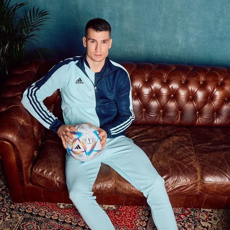 Dominik Livakovic outfit in Adidas, 2022