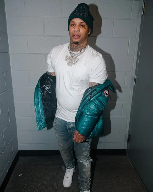 Doodie Lo outfit in Canada Goose, Amiri, and Stone Island, 2022