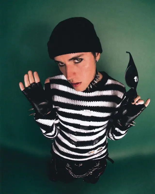 Justin Bieber outfit in Tripp NYC, New Rock, and Bonnie Clyde, 2022