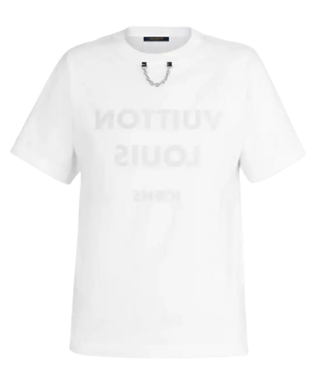 Louis Vuitton White Print T-Shirt $760
