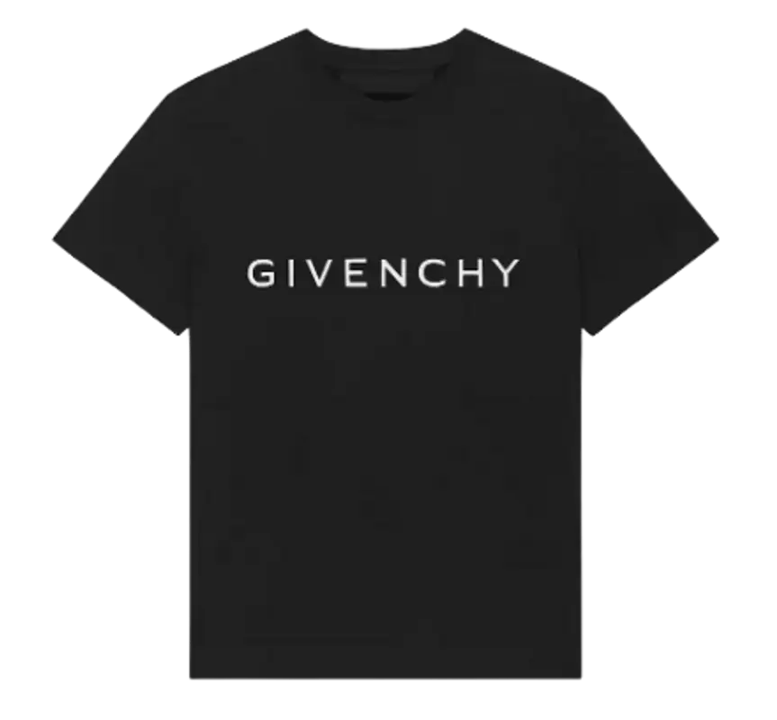 Givenchy Black Archetype Oversized Fit T-Shirt $425