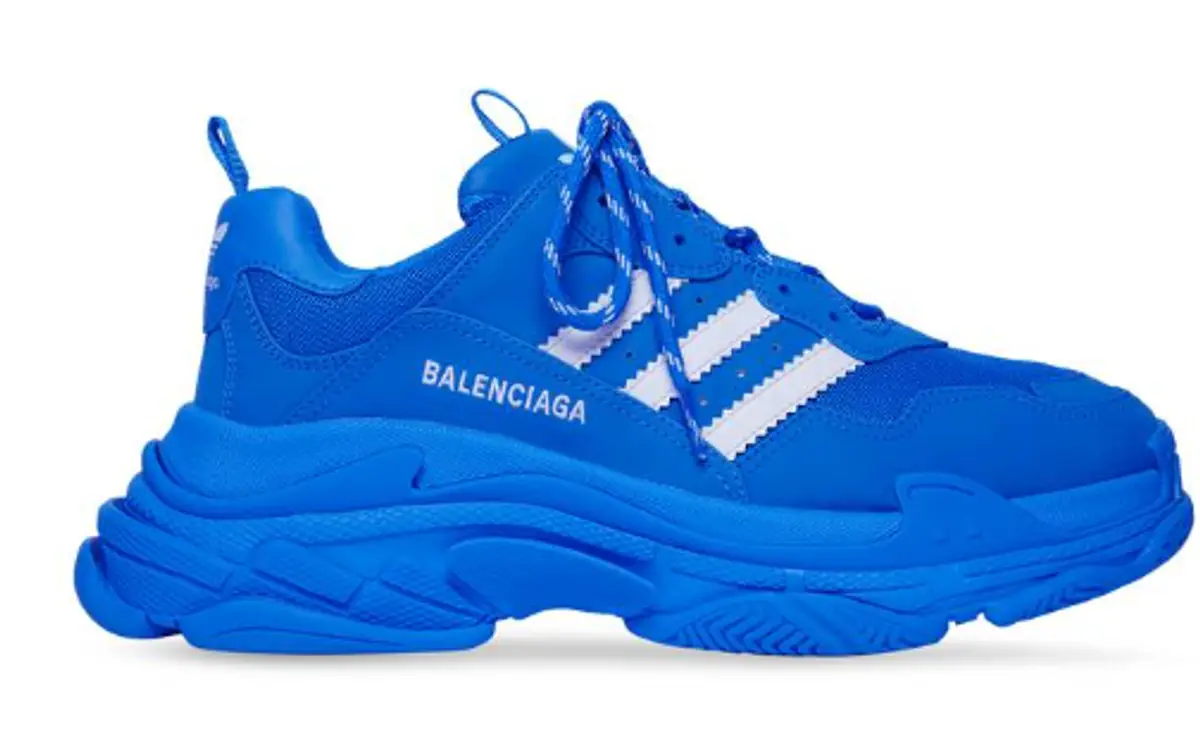 Adidas Blue Triple S Sneakers $1150