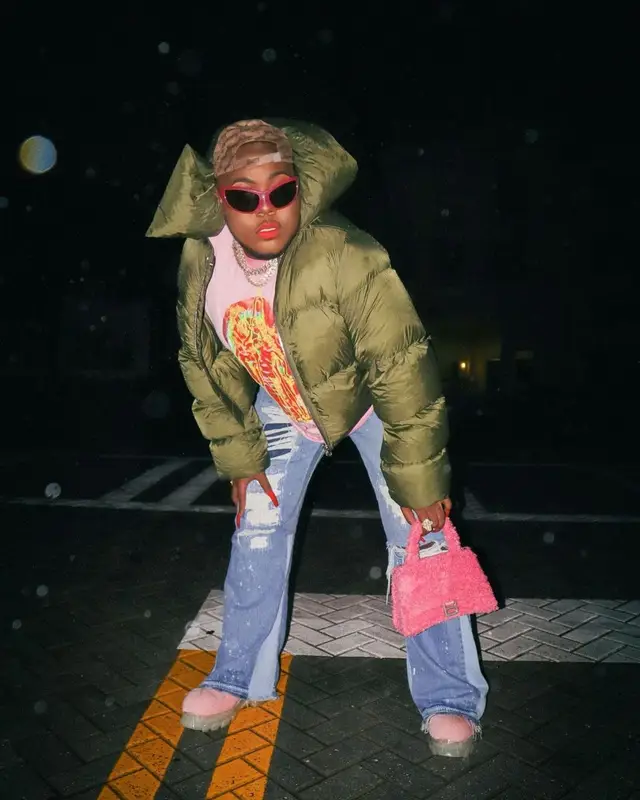 Saucy Santana outfit in Rick Owens, Givenchy, and Balenciaga, 2022