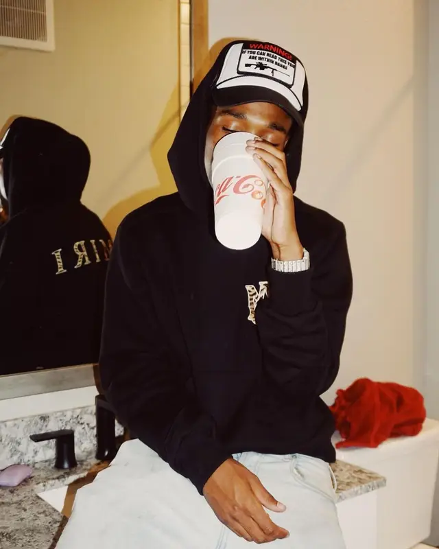 TSM Beeezy outfit in Amiri and Dior, 2022