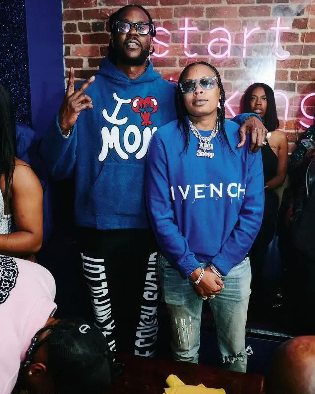 2 Chainz outfit in Awful Lot of Cough Syrup, Balenciaga, and Louis Vuitton, 2022
