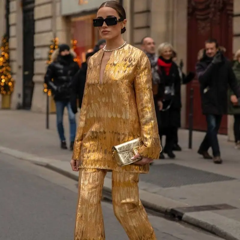 Olivia Culpo outfit in Rainbow K and Valentino, 2022