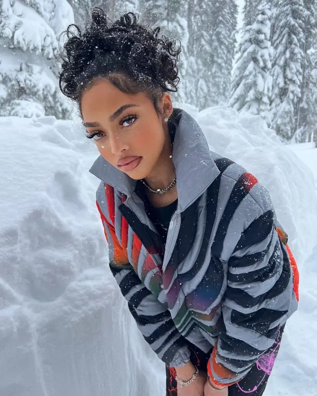 Jodie Woods outfit in ERL, MSFTSrep, and Moncler, 2022