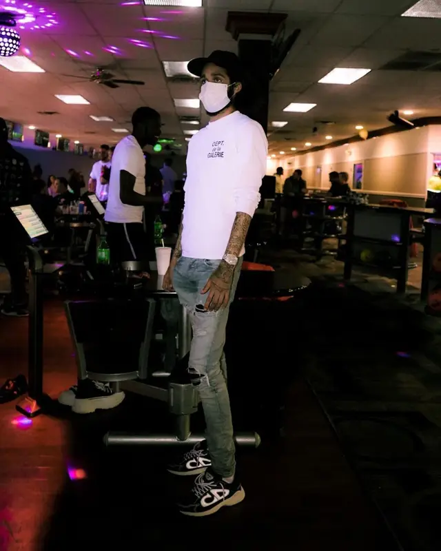 Ot7Quanny outfit in Gallery Dept., Amiri, and Dior, 2022