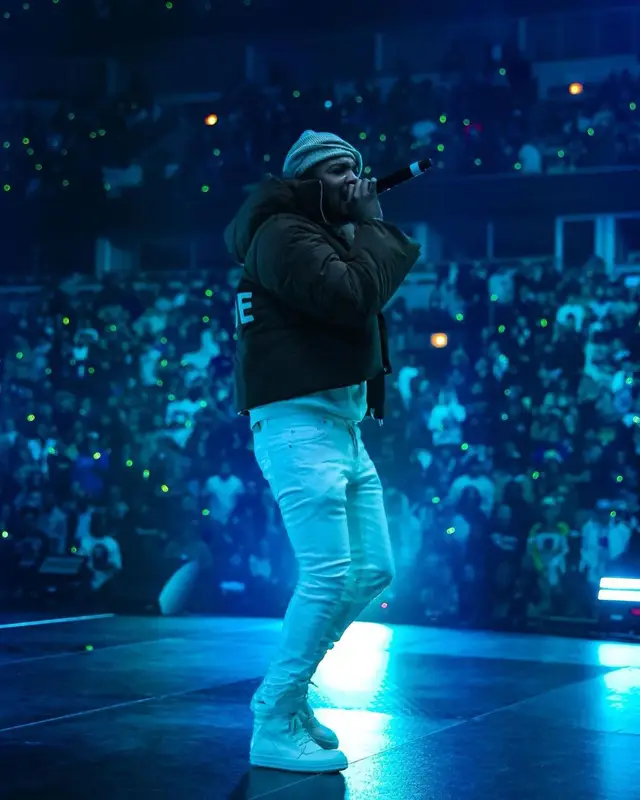 G Herbo outfit in Rhude, Amiri, and Rick Owens, 2022