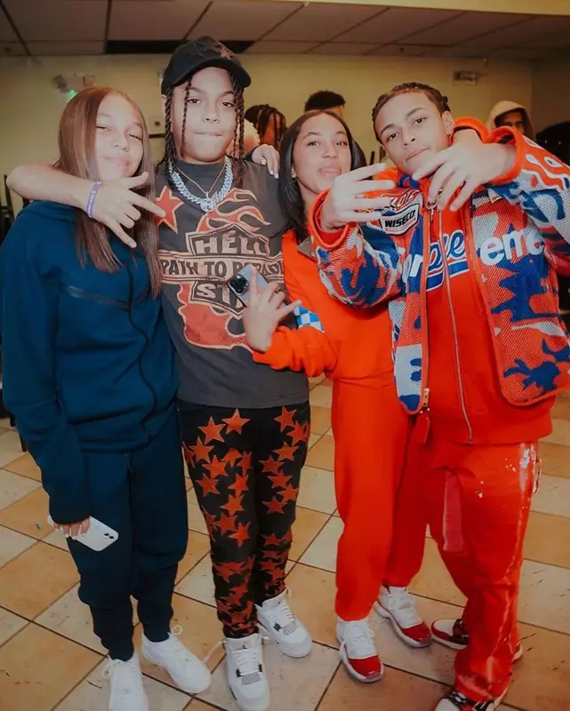 DD Osama outfit in Supreme, Gallery Dept., and Amiri, 2022