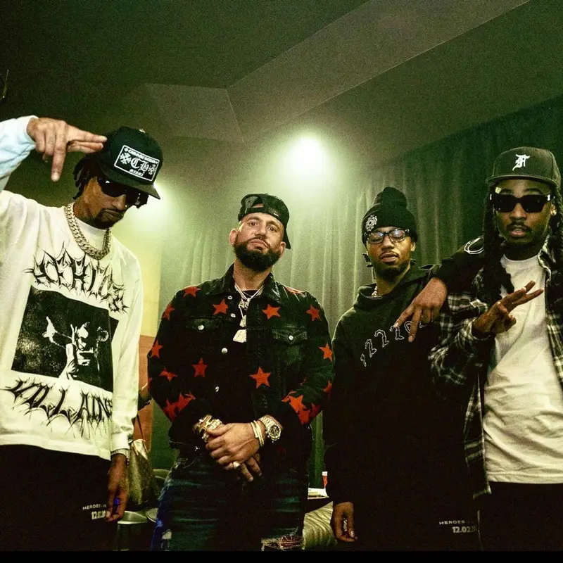 DJ Drama outfit in Chemist and Amiri, 2022