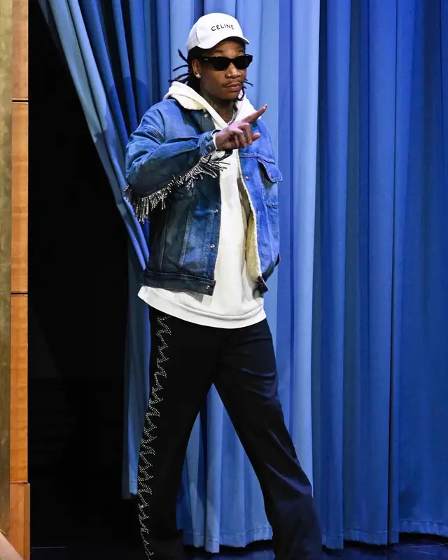 Wiz Khalifa outfit in Celine, 2022
