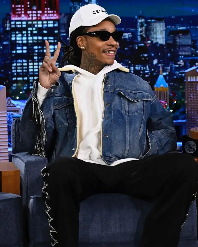 Wiz Khalifa outfit in Celine, 2022