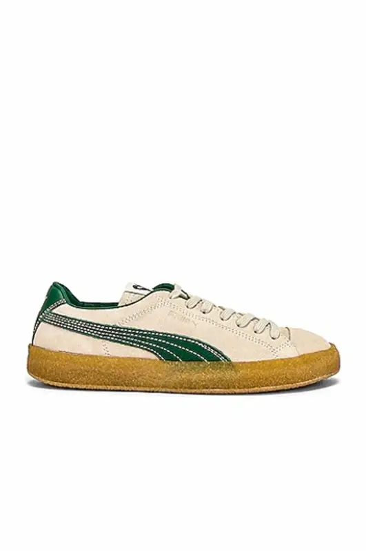 Puma Suede Crepe Sneakers In White $120