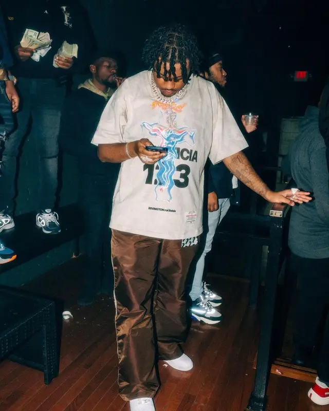 Tay B outfit in RRR-123 and Nike, 2022