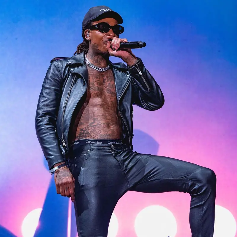 Wiz Khalifa outfit in Rick Owens, Celine, and Calvin Klein, 2022