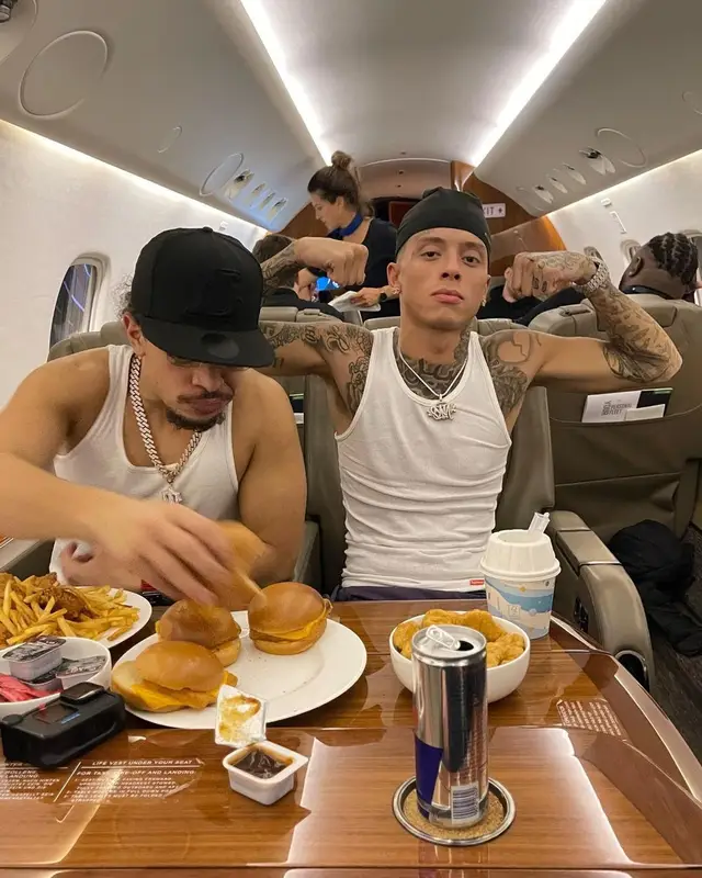 Central Cee outfit in Nike, Supreme, and Nocta, 2022