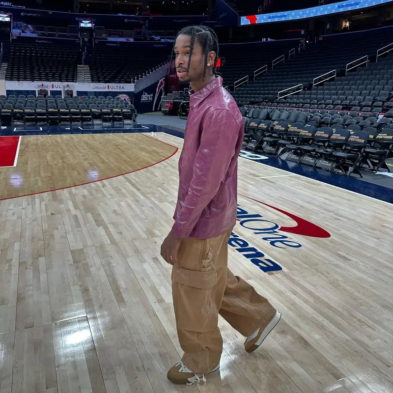 Shai outfit in Martine Rose, Greg Lauren, and Cactus Jack, 2022