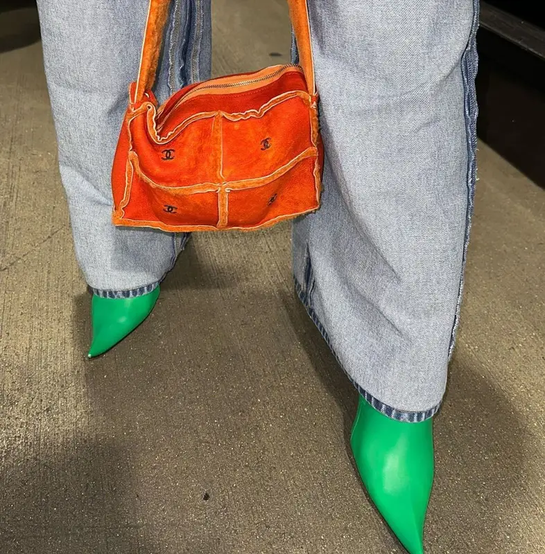 Dess Dior outfit in Kiko Kostadinov, Vetements, and Balenciaga, 2022