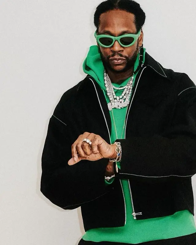 2 Chainz outfit in Bottega Veneta, 2022