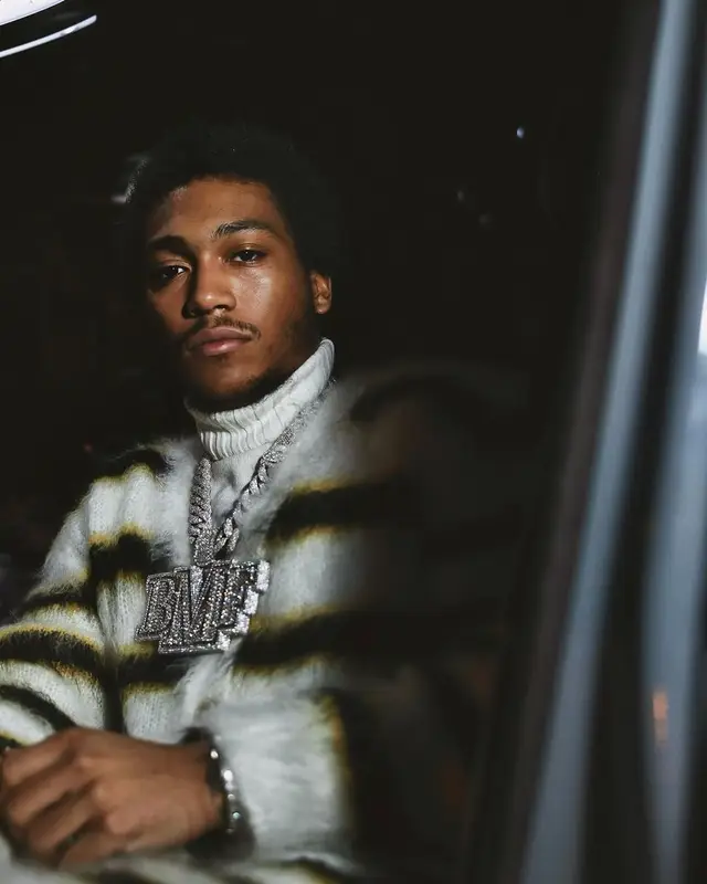 Lil Meech outfit in Marni, 2022