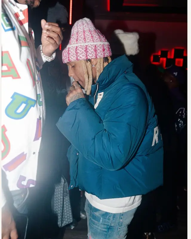 Lil Durk outfit in Rhude, Amiri, and Chanel, 2022