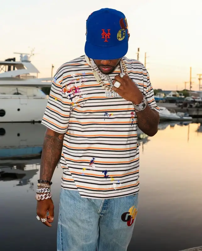 Fabolous outfit in Gallery Dept., Nike, and Concepts, 2022