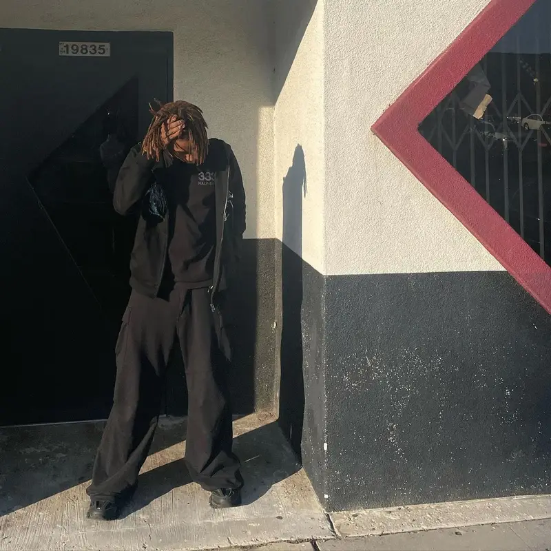 Midwxst outfit in Half Evil 333, Korrupt, and Balenciaga, 2022