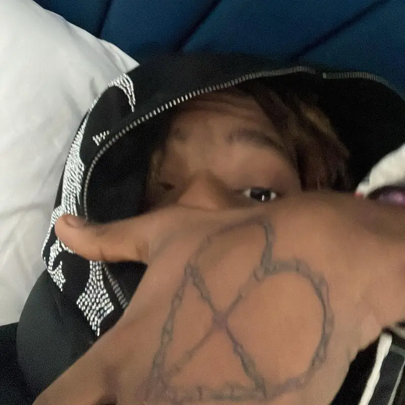 Midwxst outfit in Half Evil 333, Korrupt, and Balenciaga, 2022