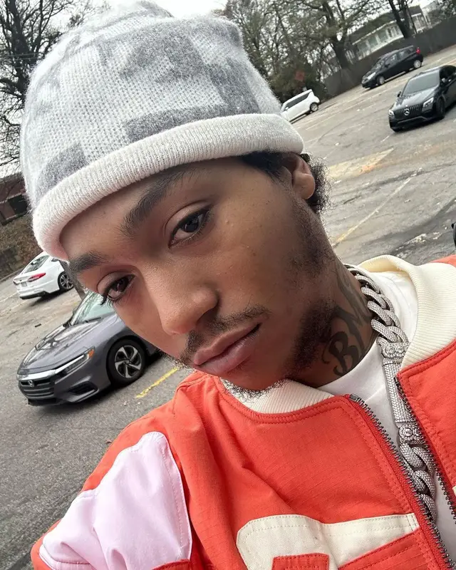 Lil Meech outfit in Who Decides War, Nike, and Vertabrae, 2022