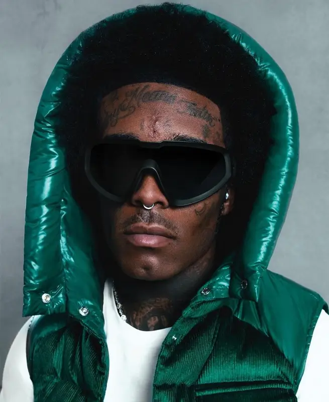 Lil Uzi Vert outfit in Moncler, 2022