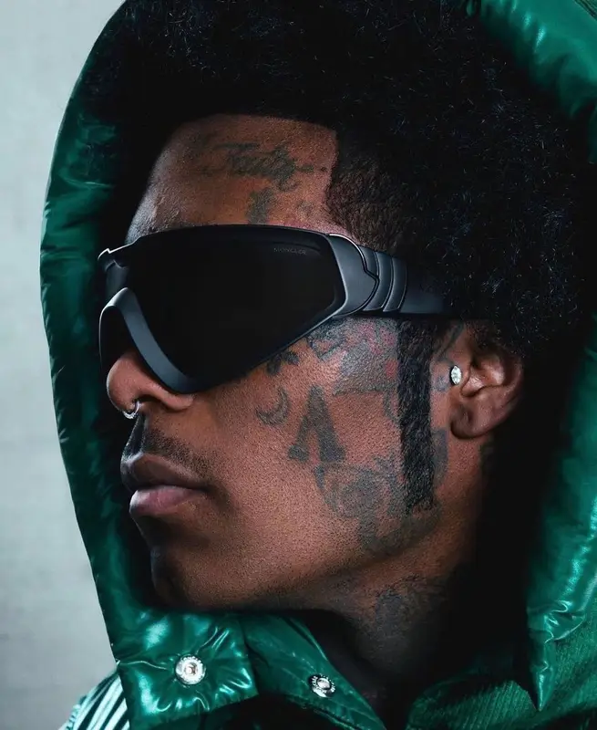 Lil Uzi Vert outfit in Moncler, 2022