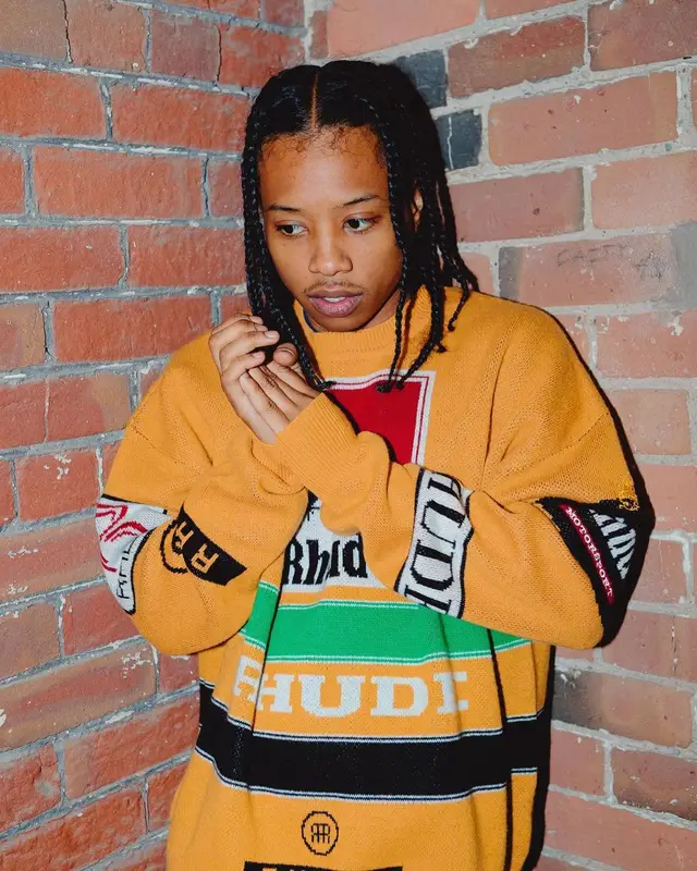 Pressa outfit in Rhude, Nike, and Nocta, 2022