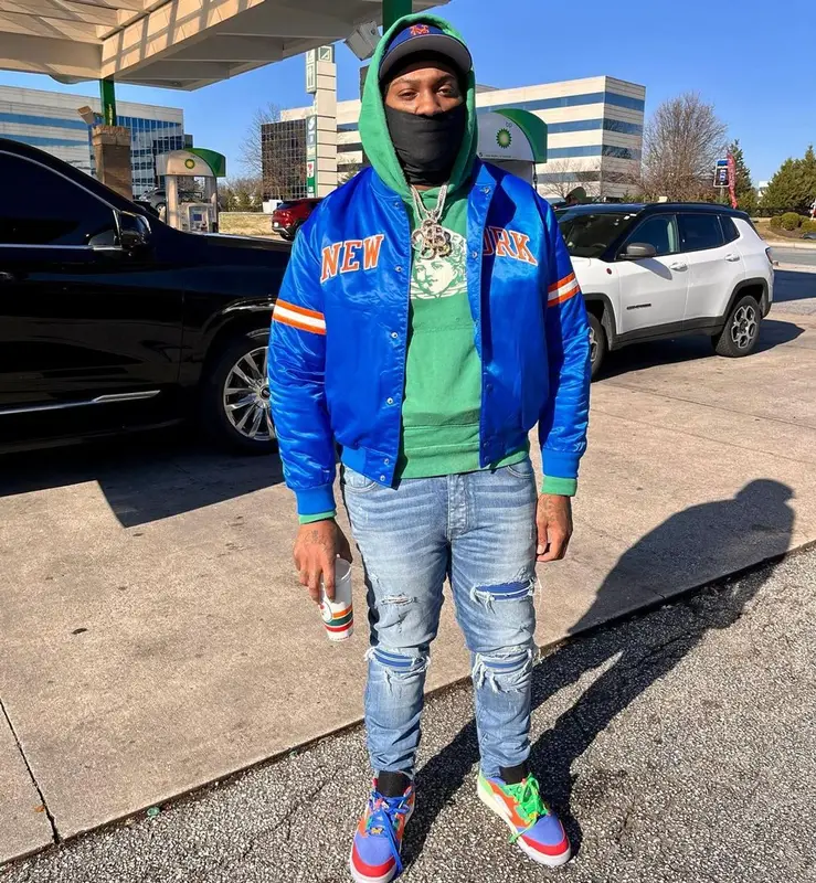 Peezy outfit in Kith, Amiri, and New Era, 2022