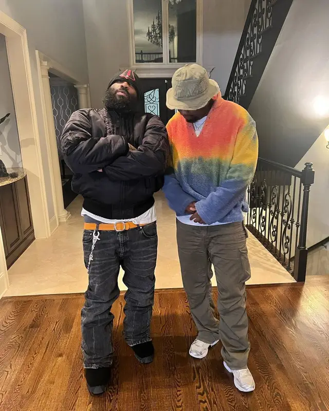 ASAP Bari outfit in Balenciaga, Rick Owens, and Chrome Hearts, 2022