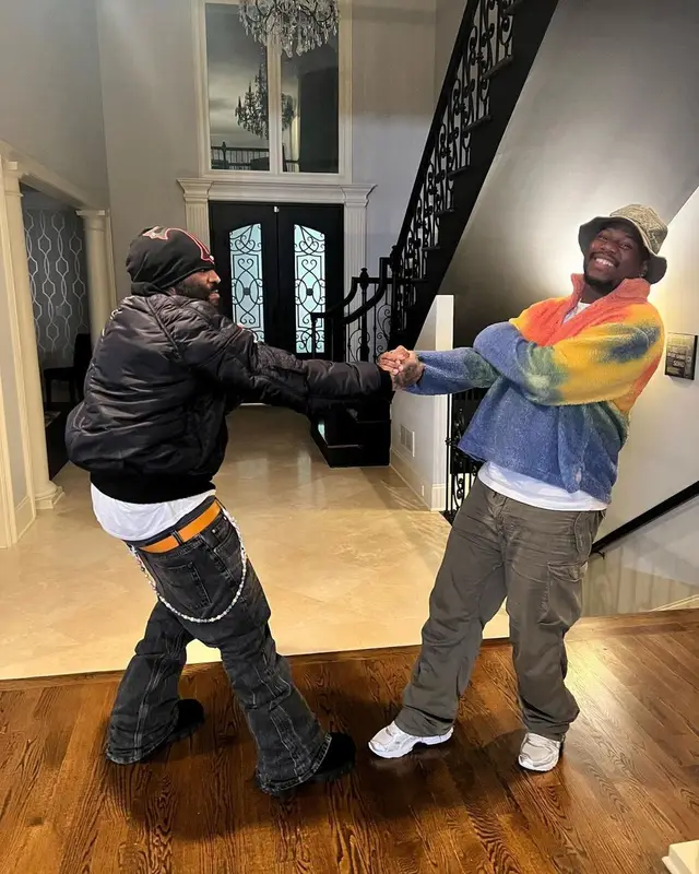 ASAP Bari outfit in Balenciaga, Rick Owens, and Chrome Hearts, 2022