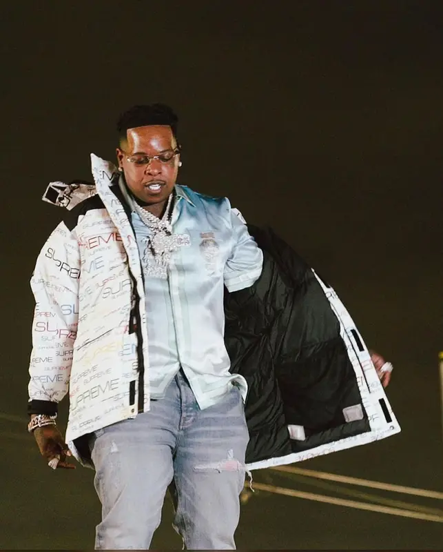 Finesse2tymes outfit in Supreme, Cartier, and The North Face, 2022