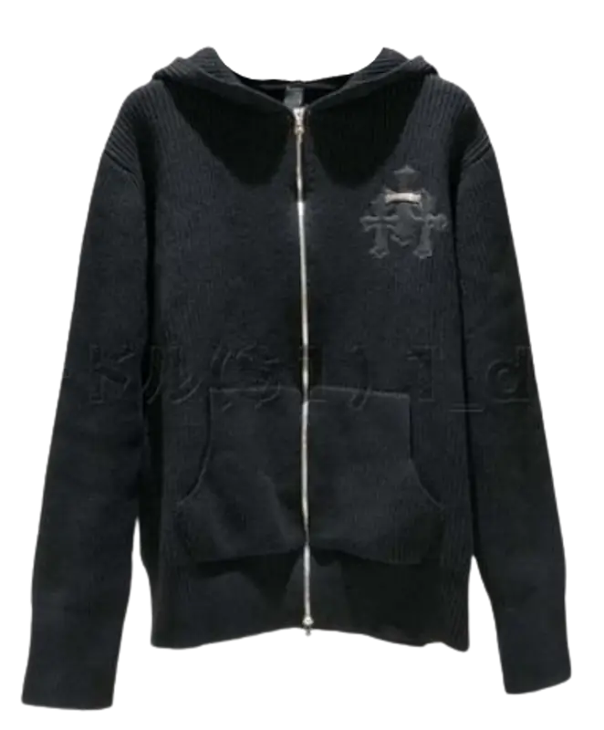 Chrome Hearts Black Logo Hoodie $4139