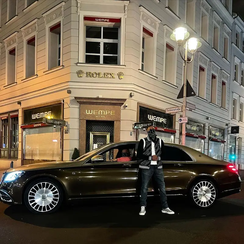 AK Ausserkontrolle outfit in Givenchy, Amiri, and Dior, 2021