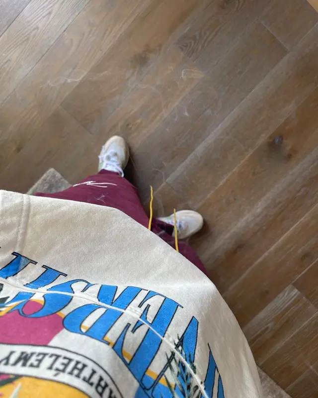 Lil Tjay outfit in Rhude and New Balance, 2022
