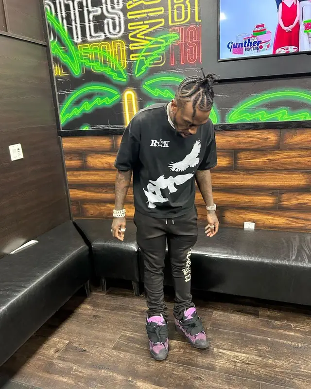 Sauce Walka outfit in Roxstar Kartel and Lanvin, 2022