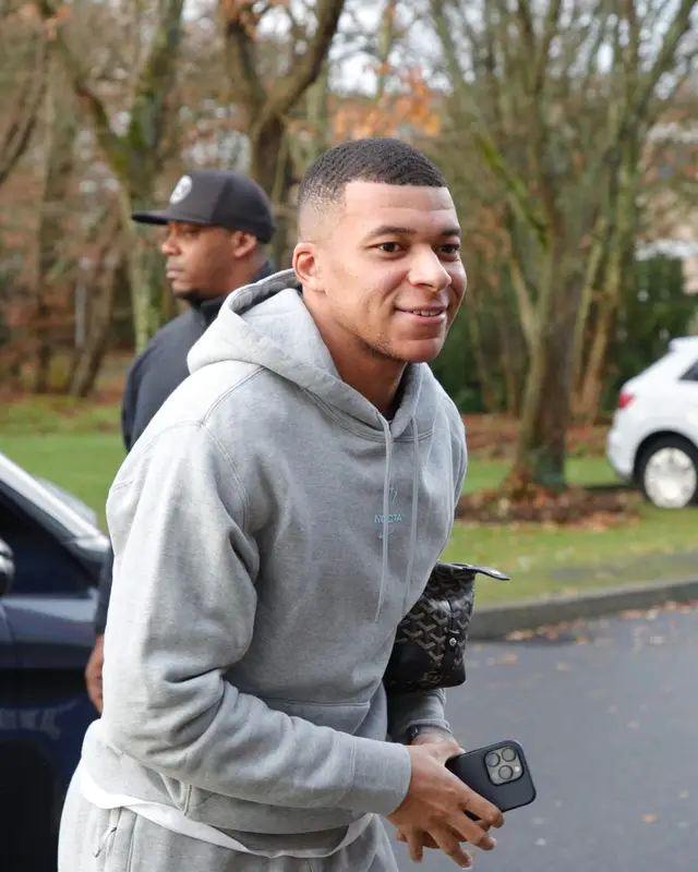 Kylian Mbappe outfit in Nike, Goyard, and Nocta, 2022