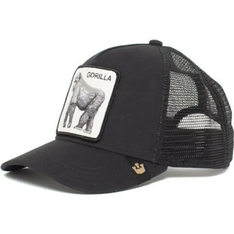 Goorin Bros Gorilla King of the Jungle Black Trucker Hat $40