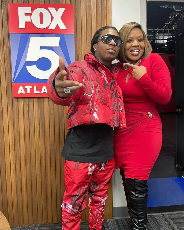 Jacquees outfit in Reebok, Celine, and Pyer Moss, 2022